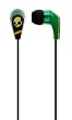 Skullcandy 50/50 In Ear Bud with In-Line Microphone and Control Switch/Volume S2FFDM-058 (Rasta)