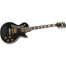 Gibson Les Paul Supreme E-Gitarre, Ebony Gold-Hardware