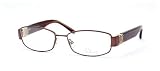 AUTHENTIC CHRISTIAN DIOR 3702 AQO BROWN METAL EYEGLASSES
