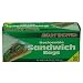 Plastic Sandwich Bag Zip Lock 50ct