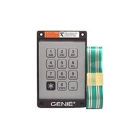 Genie Garage Door Opener Replacement Keypad and Ribbon for KEP-1