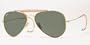 Ray Ban Sunglasses RB3030 Outdoorsman L0216 Arista/G-15XLT, 58mm