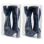 CLEAR BOOT BOXES SET OF 2