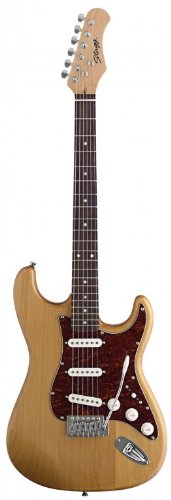 Stagg S300-N Standard Electric Guitar - Natural On Sale