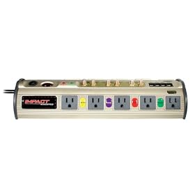 Home Theatre Surge 10 Outlet 6900 Joules with 3 Phone Lines