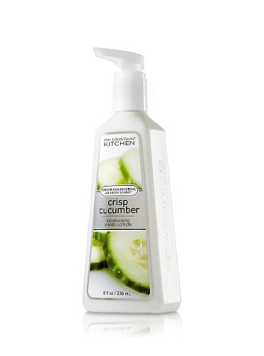 Bath & Body Works Kitchen Moisturizing Hand Lotion with Fresh Source Technology Crisp Cucumber