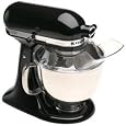 KitchenAid KSM150PSOB Artisan Series 5-Quart Mixer, Onyx Black