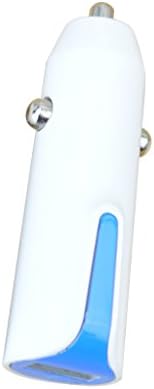 Pikos Single USB 5V 2.4A Car Charger for Cell Phone and Digital Devices (Blue)