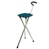 Aluminium Seat Stick Walking Pole, fishing, shooting, races, camping.