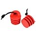 Ocean Kayak Scupper Stoppers - Pack of 2, (Large, Red)
