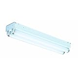 Buy Thomas Lighting FS232-EB Two-Light Fluorescent Strip Light, White, 4-1 8-Inch W by... by Thomas Lighting