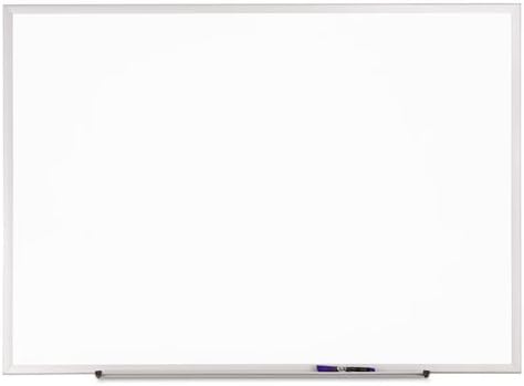 Melamine Marker Board Small to Medium - Aluminum Frame Size: 18" x 24"