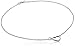 Amazon Collection Sterling Silver Heart Cable Chain Anklet, 10