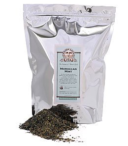 Golden Moon - Moroccan Mint Green Tea - 1lb Bag by Golden Moon