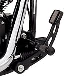 Billet Style Rear Brake Lever - Satin Black