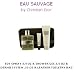 EAU SAUVAGE by Christian Dior - EAU DE TOILETTE SPRAY 3.4 OZ & SHOWER GEL 2.5 OZ & DERMO SYSTEM .33 OZ & LEATHER TOILETRY BAG FOR MEN