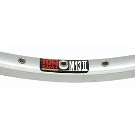 Sun Alloy Rim 20 x 1-1/8 M13 Silver 36 Hole