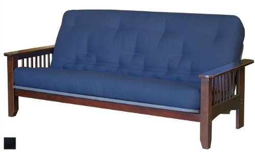 Pinehurst Futon Frame with Color: Black