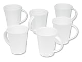 Churchill Serenity Mugs Fine Bone China White Ref SERE6FLM1