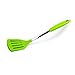 Quicklids Silicone and Stainless Steel Kitchen Utensils (Set of 3), Turner/Slotted Spoon/Ladle, Green