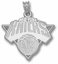 New York Knicks Sterling Silver Pendant