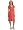 Everly Grey Women's Uma Dress, Coral, X-Small