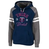 Minnesota Twins Women's Ruby Hooded Sweatshirt - Small