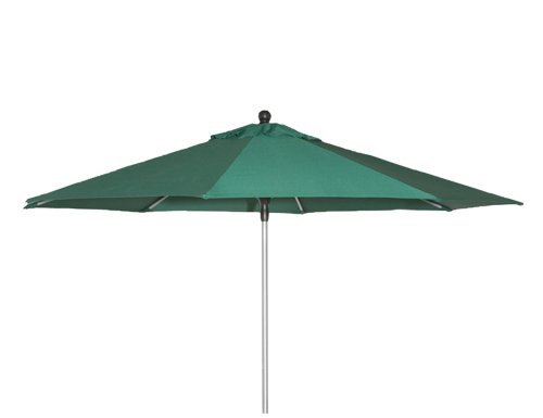Siena Garden 105030 Rimini Schirm Bezug gr&uuml;n Gestell silber &Oslash; 300 cm Preisvergleich