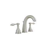 AquaSource Brushed Nickel 2-Handle WaterSense Bathroom Faucet
