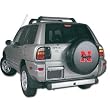 Global Accessories 01500-221; Spare Tire Cover With Nebraska Logo Global Accessories 01500-221; Spare Tire Cover With Nebraska Logo