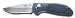 Benchmade Pardue Design Mini-Griptillian Combo Edge Knife with Satin Finish Blade and Black Handle
