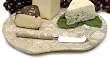 Fossil Marble Cheese Board Set
