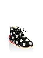 Lola Ramona Botines de cordones (Negro)