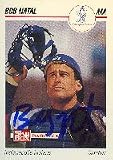 Bob Natal, Indianapolis Indianas - Expos Affiliate, 1992 Skybox Pre-Rookie Autographed Card