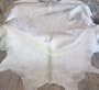 Natural Cowhide Solid Off-White