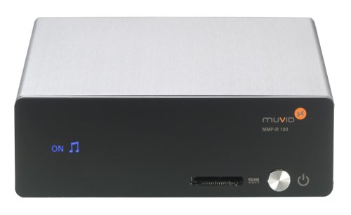 Muvid MMP-R 100  Festplatten-Rekorder 500 GB (HDMI, DivX-zertifiziert, Kartenleser, USB 2.0) schwarz/weiß
