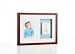 Pearhead Babyprints Keepsake Wall Frame, Mahogany
