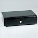 Jewelry : British Jewelry Box with Liftout Tray in Genuine Leather, Black