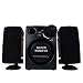 Electronics : 3-Piece 2.1 Channel Multimedia Speaker System (Black)