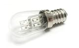 LED Night Light bulb, Multipurpose 0.36 Watt (5W Replacement), E12 Candelabra Base, Warm White, Lifetime Guarantee by G7 Power