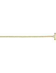 24Kt Rolo 2.1mm Necklace 16 Inch