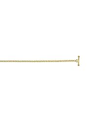 24Kt Rolo 2.1mm Necklace 24 Inch