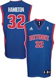 adidas Detroit Pistons #32 Richard Hamilton Royal Blue Replica Basketball Jersey