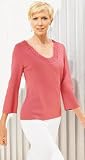 RUCHED CHIFFON-TRIM SWEATER
