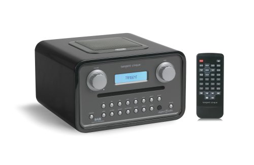 Childrens Toyshop  Electronics : Tangent Cinque DAB Radio - Black High Gloss