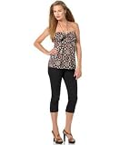 MICHAEL Michael Kors Printed Halter Top & Cropped Cigarette Pants