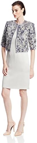 Fabiola Arias Women's Allover Petal Jacket with Swarovski Crystals