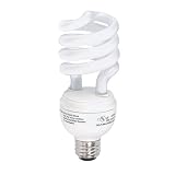 Globe Energy Saver 26-Watt Mini Soft White Compact Fluorescent Spiral Bulb (100-Watt Incandescent Equivalent), 3-Pack #278459