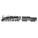 HO 2-8-4/DCC/TENDER, NKP #765