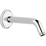 Buy Grohe 27 012 000 Geneva Shower Arm and Flange, StarLight Chrome by Grohe